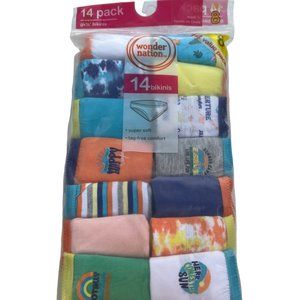 Wonder Nation Girls Bikinis Underwear